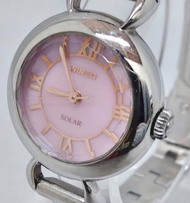 SEIKO WIRED V111-0BL0 watch used ladies 