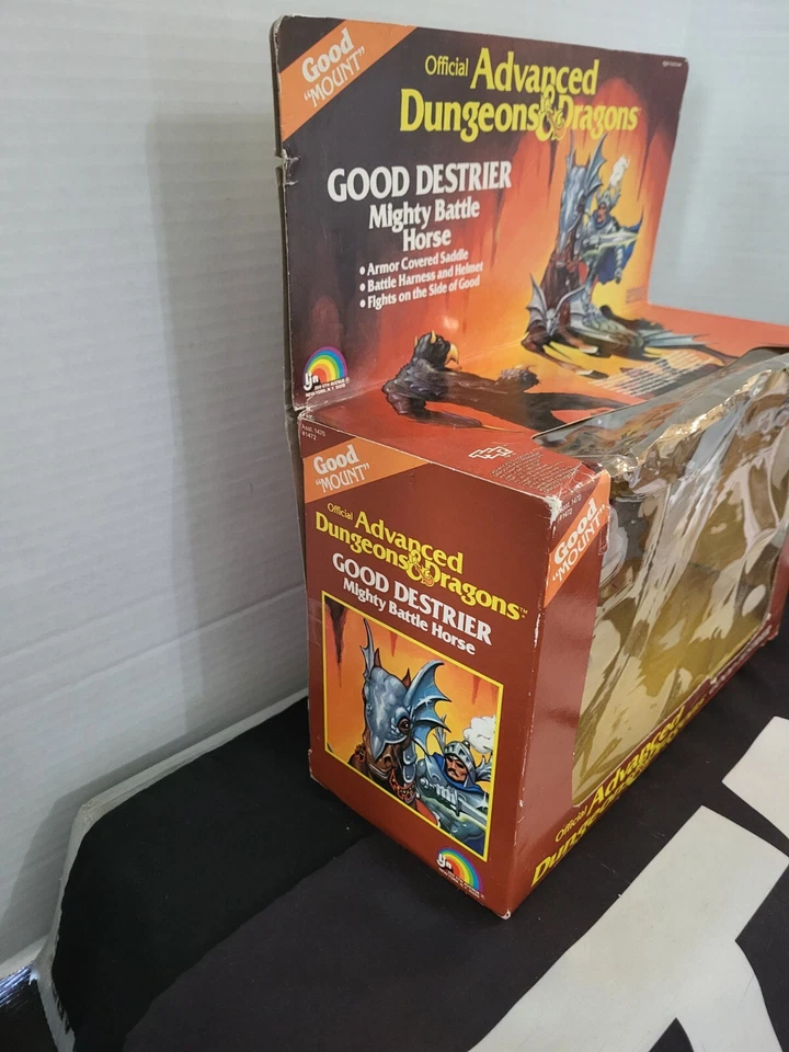 Might Battle Horse Good Destrier 1983 DUNGEONS & DRAGONS LJN 全新未拆封 — 第 3/4 张图片