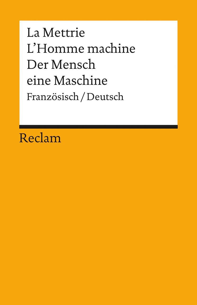Thumbnail - L'homme Machine / Der Mensch Eine Maschine | Französisch/deutsch |