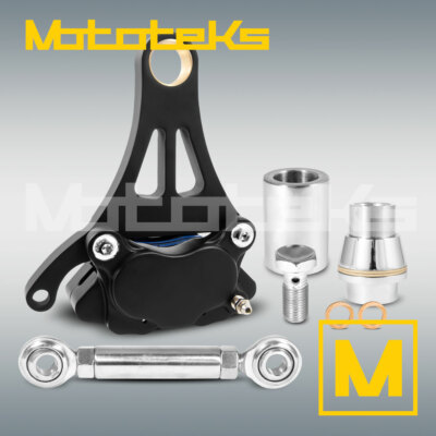 HARLEY SPRINGER BRAKE CALIPER KIT BLACK RIGHT SIDE DNA