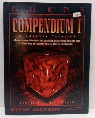 Gurps Compendium Vol. I: Character Creation by Sean Punch Steve Jackson Games