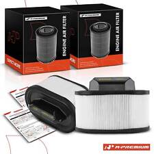 2Pcs New Engine Air Filter for Maserati Ghibli 14-22 Levante 17-22 Quattroporte