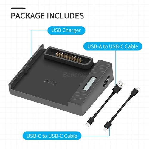 Entrée du chargeur de batterie PD40W ou plus durable pour DJI Mavic Air ...