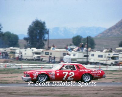 1979 Joe Milliken 8 X 10 NASCAR Racing Photo From Riverside Raceway