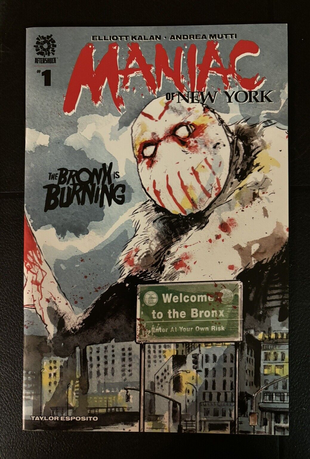 Maniac of New York: The Bronx Is Burning #1 Cover A Aftershock Comics 2021 NM