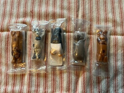 General Mills 2008 Madagascar Escape 2 Africa 2.75'' Wacky Sliders Toys Set of 5