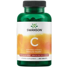 Swanson Buffered Vitamin C 500 mg 250 Tablets