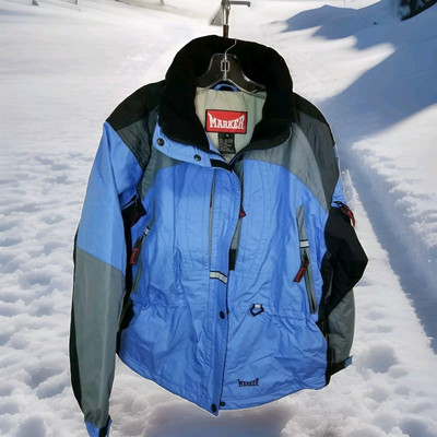 Marker Womens Insulated Ski Snowboard Winter Jacket Size 10 Sky