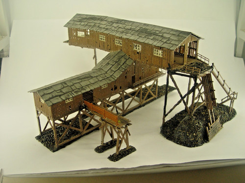 antigua planta de grava - Pola HO modelo terminado 1:87 - #1549 #E - usado | Zustand: Gebraucht