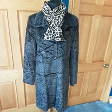 Edini Ronay London Faux Fur Brown Lightweight Coat 12