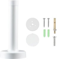 TüRstopper Edelstahl WandtüRstopper Mit Gummipuffern 6Cm FüR HartböDen Weiß