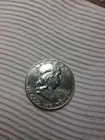 1963 Benjamin Franklin half dollar Proof like silver 90%