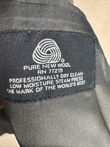 Vintage Cricketeer 43R Extra Slim Tweed Herringbone Multicolor 50% Lambswool 2BN - Picture 14 of 16