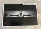 NIKE AIR MICHAEL JORDAN RETRO OVERSIZED SNEAKER PROMO CARD