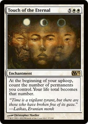 Touch of the Eternal - M13 MTG - Heavy Play