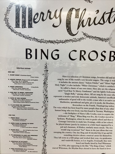 Merry Christmas by Bing Crosby (Record, 2014) - Picture 4 of 6