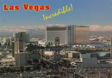 Vintage Postcard, Incredible Las Vegas, Nevada, Long Ago
