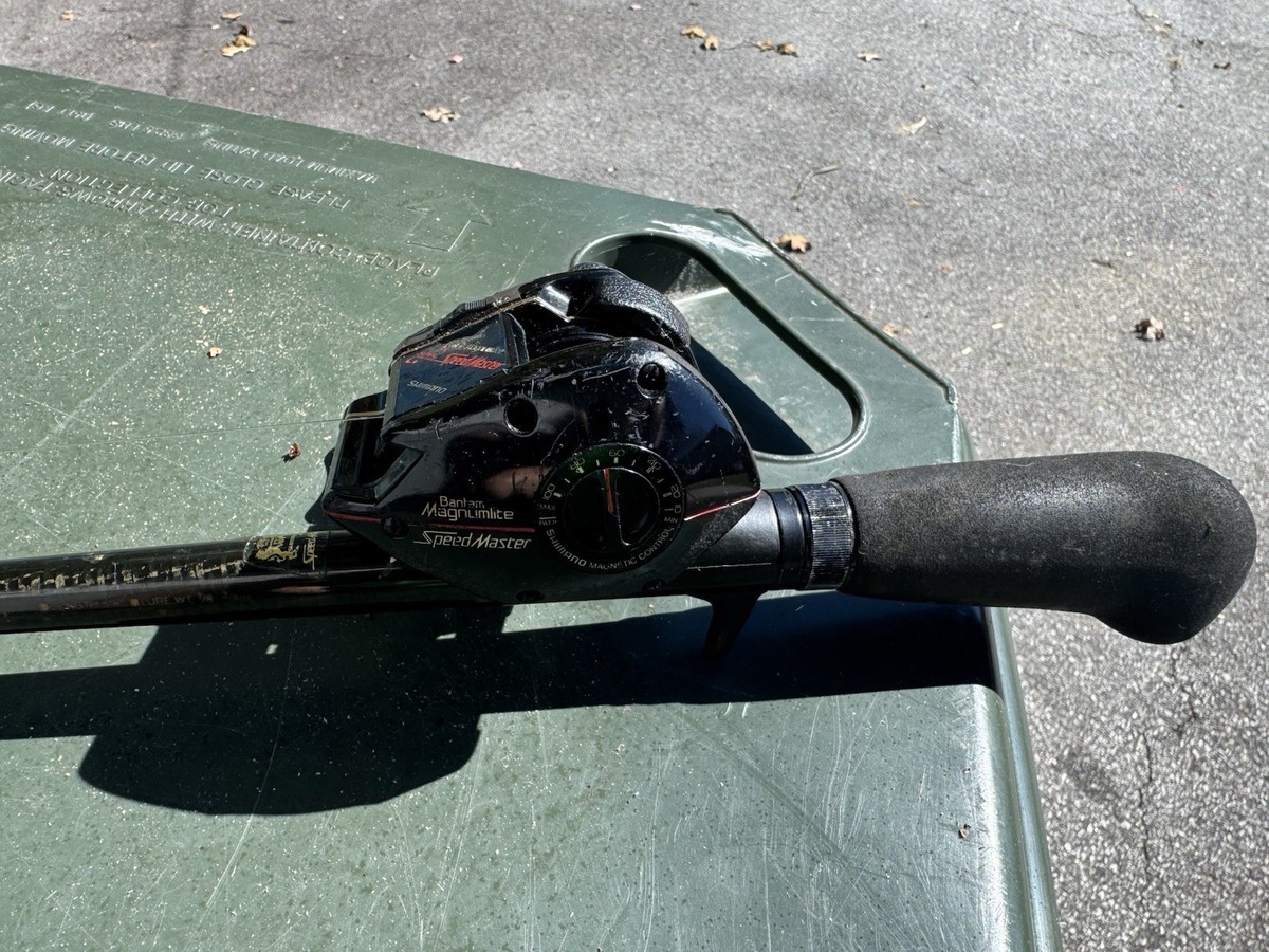 Shimano Vintage Magnumlite Speedmaster Fighting Rod Casting Combo