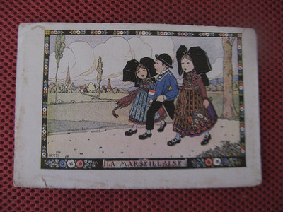 ''1796'' postcard La Marseillaise - illustrator Hansi