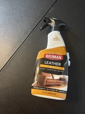 Weiman Leather Cleaner Conditioner Protect Restore Car Auto Seat Shoe Sofa 22oz 