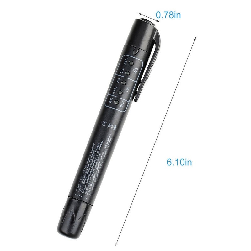 Car Testing Tool Brake Fluid Liquid Oil Moisture Auto Tester Pen For DOT3 DOT4