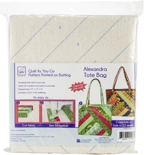 June Tailor Quilt As You Go Tote Bag-Alexandra 15"X14"X14"