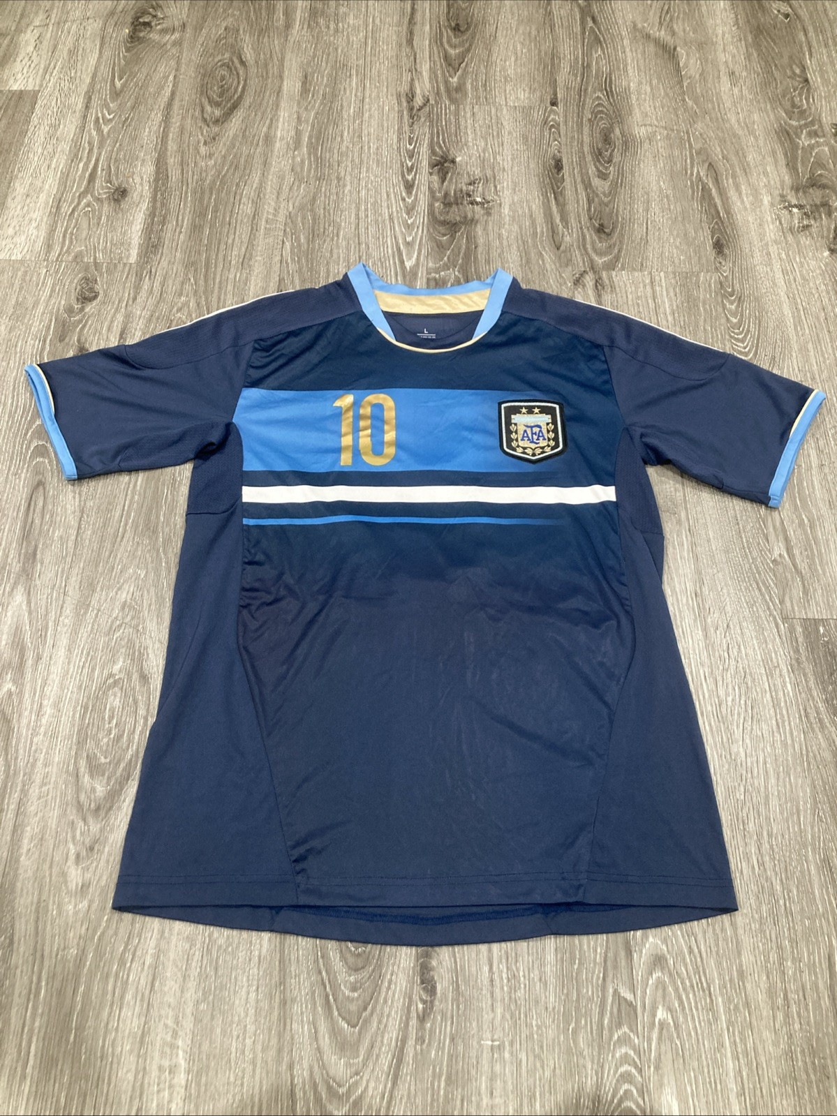Argentina Messi #10 Jersey Mens Large