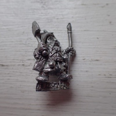 Citadel Warhammer 80s Dwarf Adventurer Fighter C