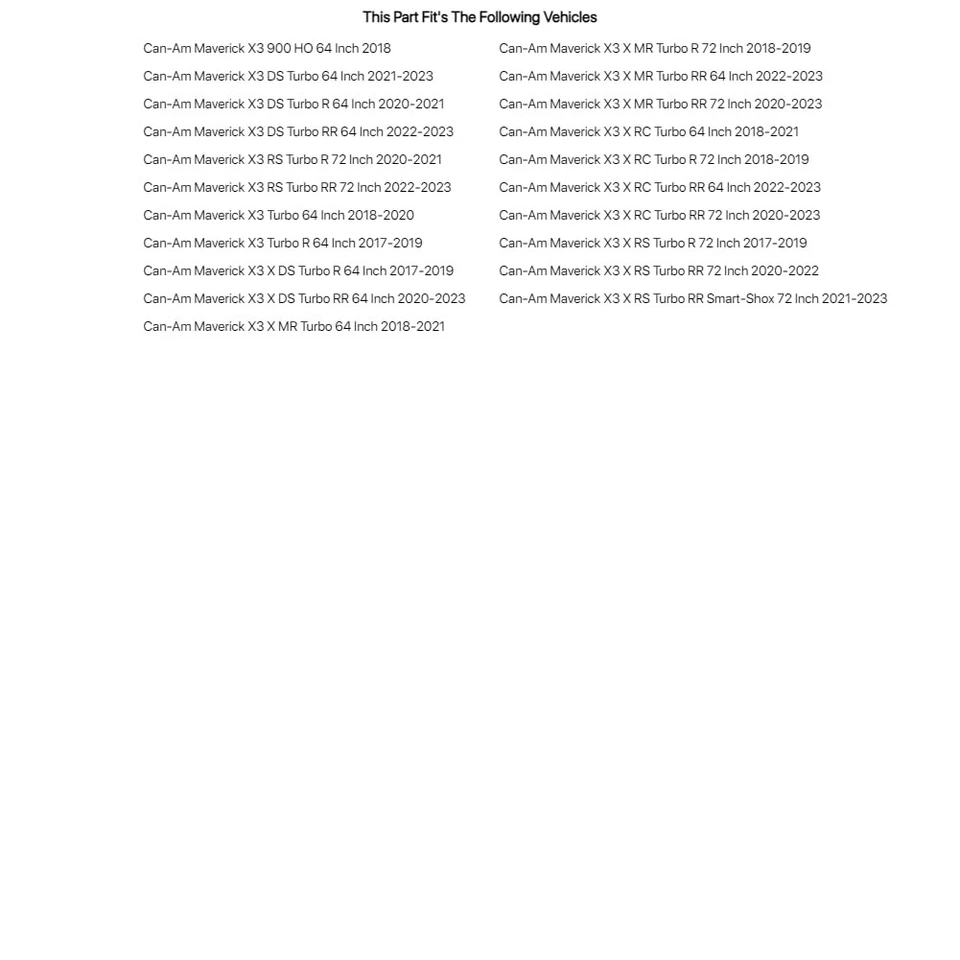 Tusk UTV Profile Aluminum Roof For CAN-AM Maverick X3 900 HO 64 Inch 2018 Foto 4 de 4