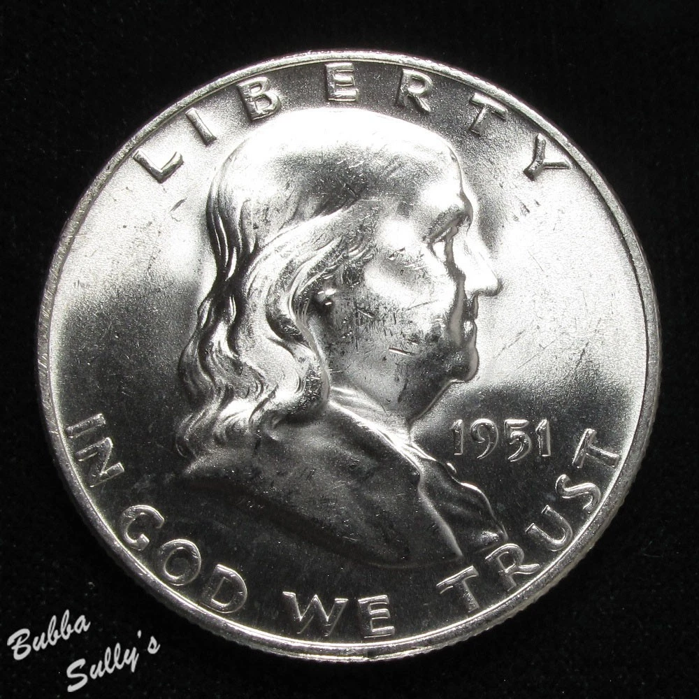 Franklin Half Dollars (1948-1963) 1951 for sale | eBay