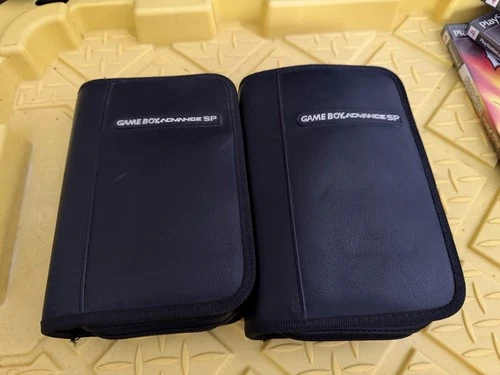 2x Vintage Original Game Boy Advance SP Official OEM Travel Storage Case’s