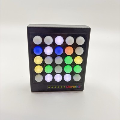 Lite Brite Touch Mini Light Up Game Kids Toy Lights Interactive Pre-Owned READ