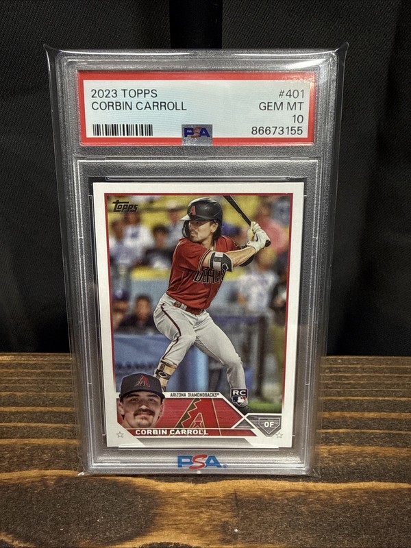 2023 Topps Series 2 Corbin Carroll #401 (RC) PSA 10 Gem Mint