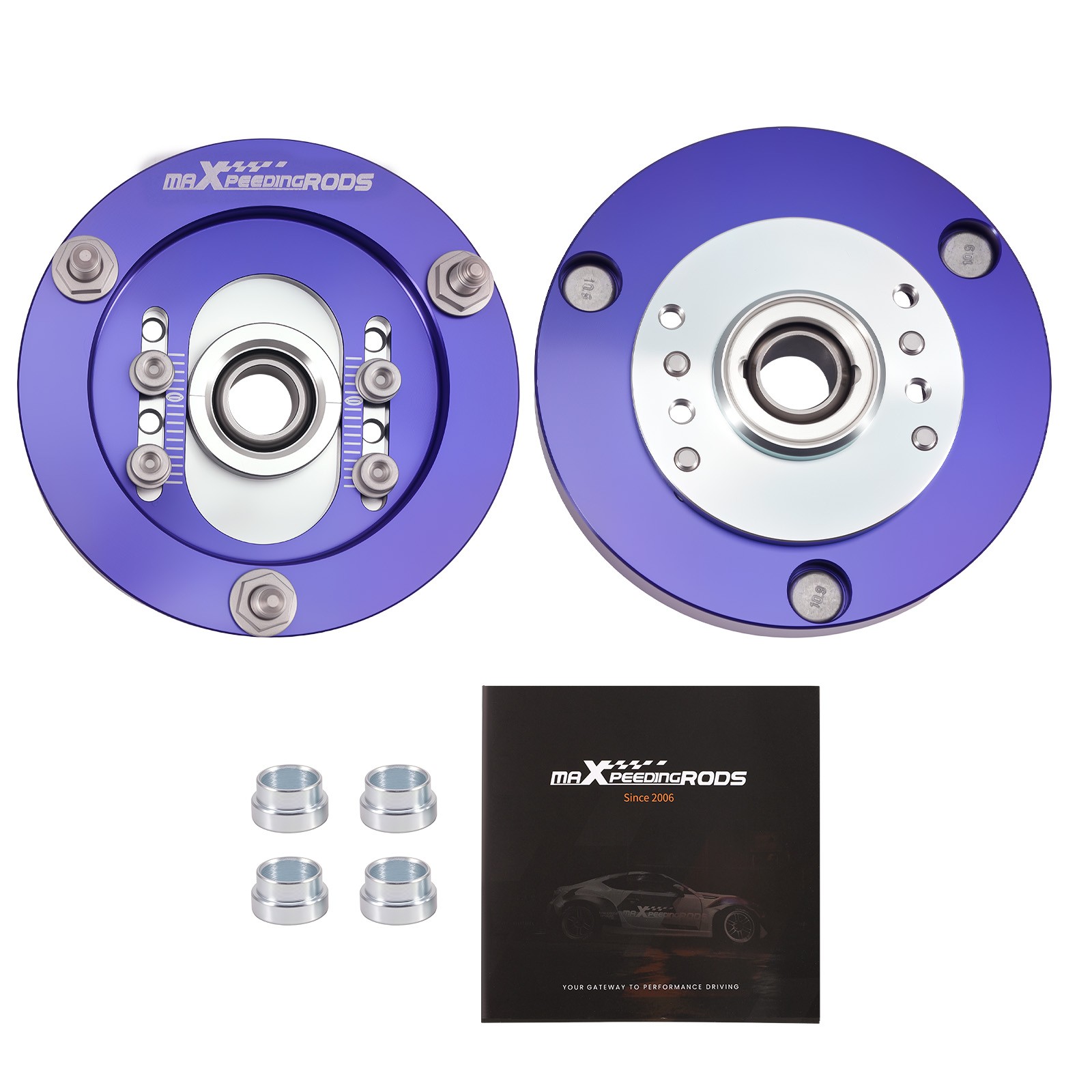 Plaques de carrossage BMW E46 3 Series top mounts pour amortisseurs et suspension filetée
