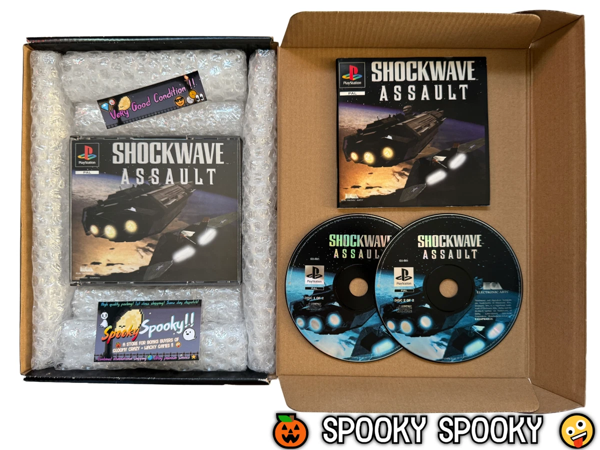 Jeu Playstation 1 shockwave assault complet - Jeux vidéo