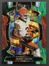 Jerry Jeudy 2025 Panini Select Black and Green Prizm Shock - #56
