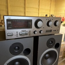 JVC RX-817V Stereo AV Receiver Phono Dolby Pro Logic Titanium Vintage