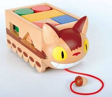Ensky Studio Ghibli My Neighbor Totoro Catbus Building Blocks Toy