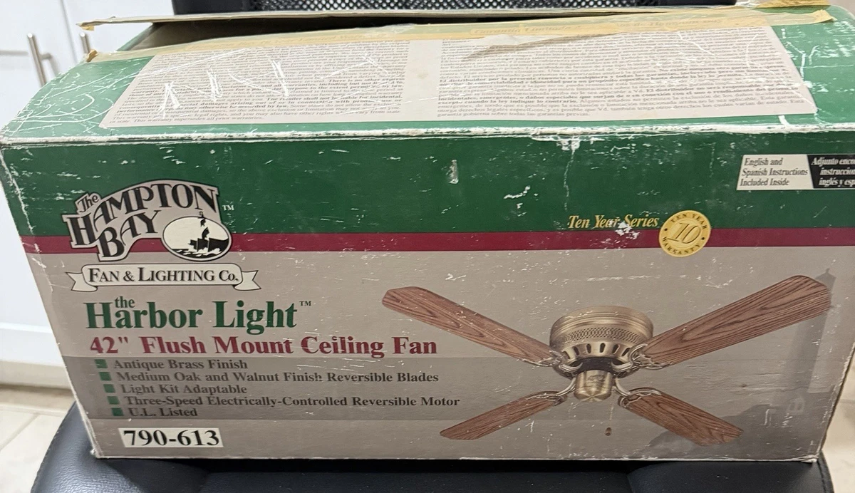Hampton Bay Brown Ceiling Fans 42 in Fan Width for sale | eBay