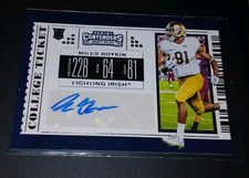 Miles Boykin 2019 Contenders Draft Picks Rookie Auto Card . rookie card picture
