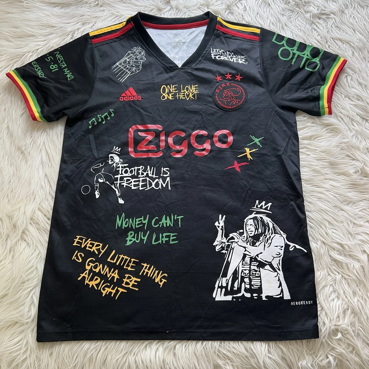 adidas Ajax Amsterdam International Club Soccer Fan Jerseys for