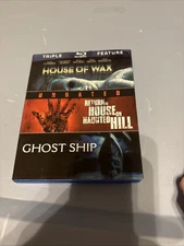House of Wax / Return to House on Haunted Hill / Ghost Ship Blu-ray Horror Rare