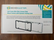 Echomaster Full Frame Ultra Slim License Plate Mount Camera - Black Cam-lfdplb-n Echomaster Full Frame Ultra Slim License Plate Mount Camera - Black Cam-lfdplb-n