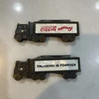 Vintage- COLONIAL SEMI TRUCKS Knives Made In USA COKE & TRUCKING