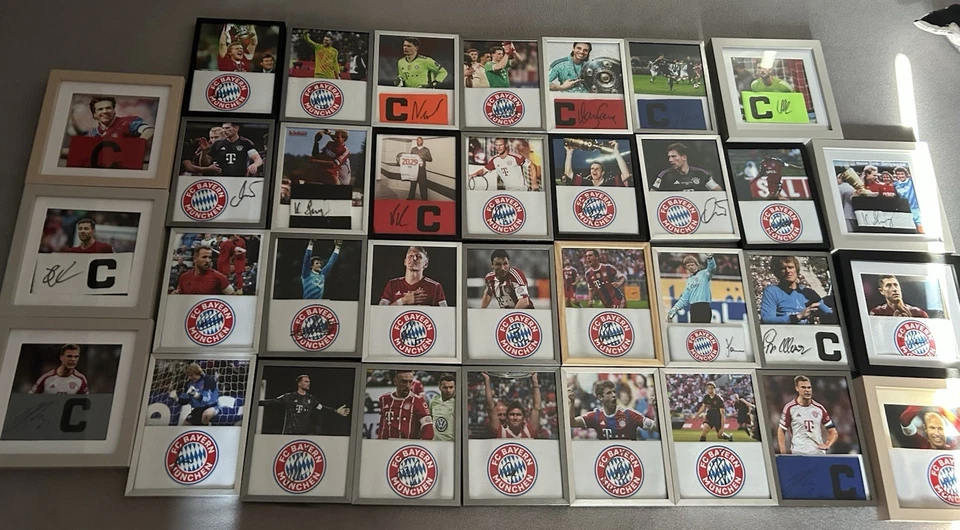 Sammlung Robert Lewandowski Autogramm FC Bayern München Kapitänsbinde Signiert - Bild 4 von 4