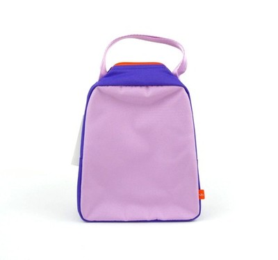 Vera Bradley Purple Colorblock Lighten Up Lunch Bunch Bag NWT