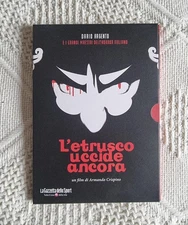 L' ETRUSCO UCCIDE ANCORA prima edizione italiana DVD + locandina