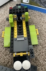 LEGO CITY: Volcano Supply Helicopter (60123) INCOMPLETE/ for parts 