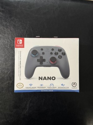   PowerA NWLC001 Wireless Controller for Nintendo Switch   Gray   Brand New