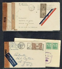 SAINT LUCIA Incoming mail from a variety of different - 47047